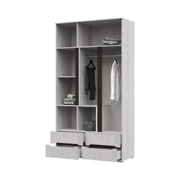 Спальня ВАЛЕНСИЯ ШК 013 шкаф 3х створчатый с ящиками (1,2х2,2х0,5) АНКОР