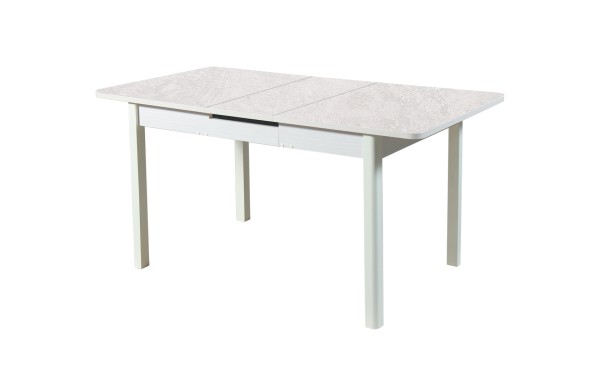 Стол "ЛЮКС 1,52 ПЛАСТИК" раздвижной (1,2*1,52*0,8) опора полуовал массив дерева