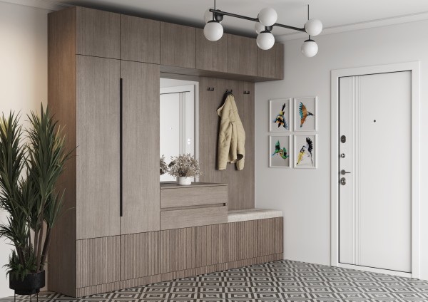 "Кантри" Шкаф комбинированый 2-х ств.ШК-001