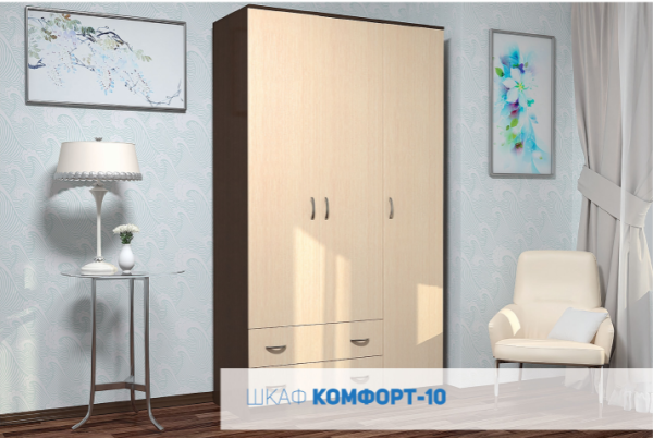 "Комфорт-10" Шкаф 1,20