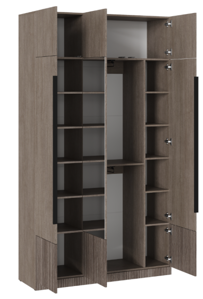 "Кантри" Шкаф 3ств. с зеркалом ШК-002