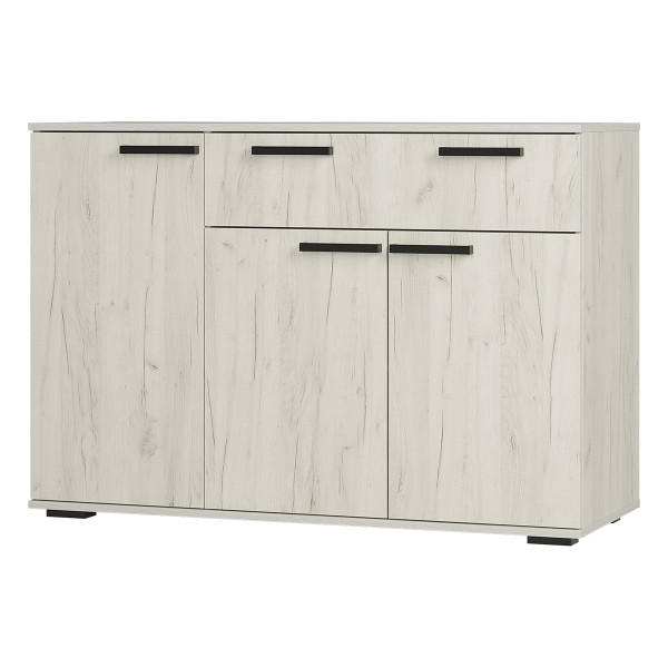 "Стандарт №4" Комод (Дуб крафт белый) 