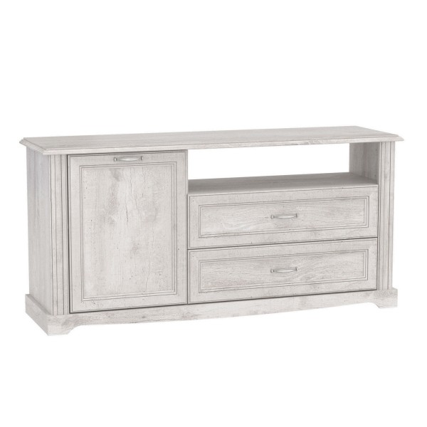 32.16 Тумба под ТВ  "Сохо"(бетон пайн белый)