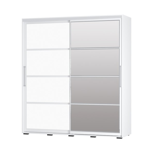 Шкаф-купе "Крафт-6" (1962х2176х591)  БЕЛЫЙ