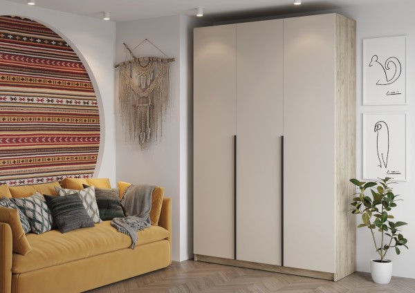 "Бохо" Шкаф комбинированый 3-х ств. ШК-004