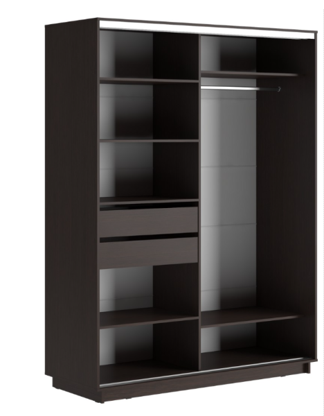 Шкаф-купе СТОУН Стандарт 1600