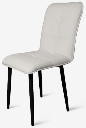 Стул "Лео" на белых матовых ногах  (Опора №2) СНЯТО