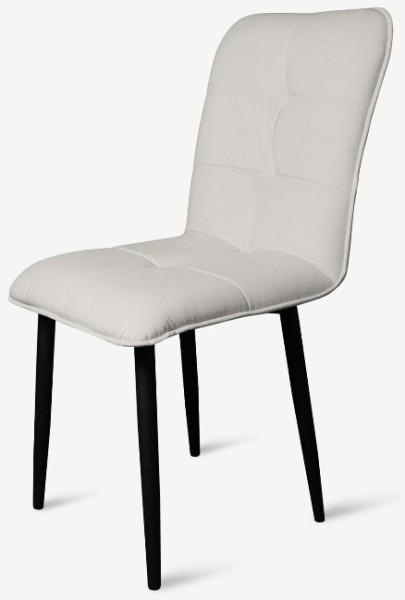 Стул "Лео" на белых матовых ногах  (Опора №2) СНЯТО