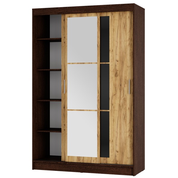 "Денвер" Шкаф-купе ШКК-03 Венге/крафт