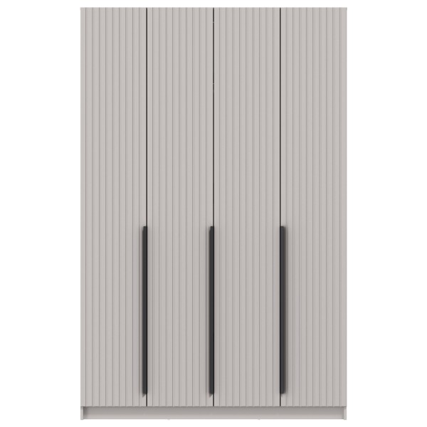 Шкаф для одежды 67.09 "Брандо" (4-х дв.) (МДФ ПВХ кашемир) (h2500)