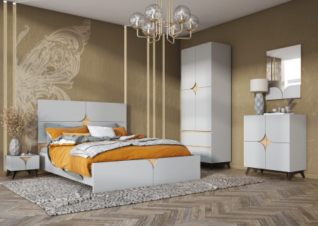 "Селена" Кровать КР-002 с ПМ (см.1,60х2,0)