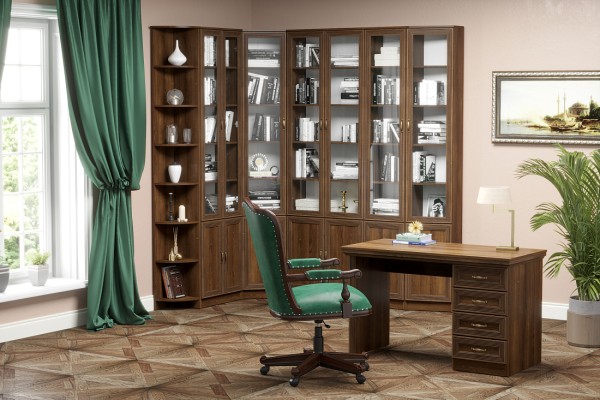 "ПКС-6" Стол компьютерный (дуб кальяри)				