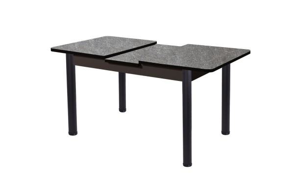 Стол "ЛЮКС 1,52 ПЛАСТИК" раздвижной (1,2*1,52*0,8) опора полуовал массив дерева