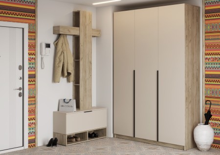 "Бохо" Шкаф комбинированый 3-х ств. ШК-004