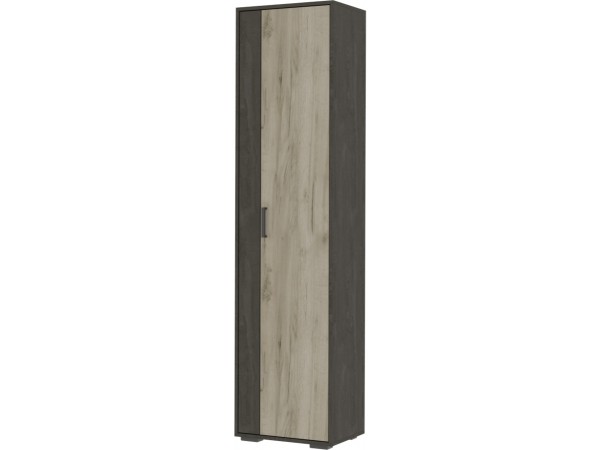 ЭДИНБУРГ пенал (0,500х2,000х0,350)Фасад ДУБ КРАФТ СЕРЫЙ/Корпус ЖЕЛЕЗНЫЙ КАМЕНЬ