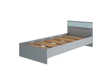 "ДЖЕРСИ" Кровать КР-003 (0,9х2,0) МДФ